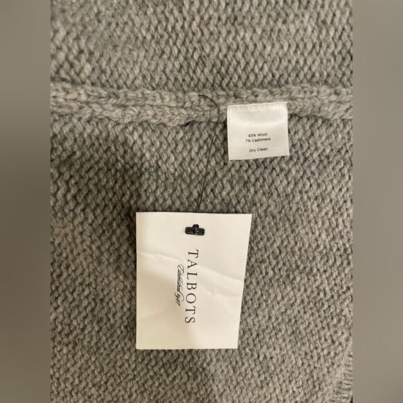 TALBOTS Wool/Cashmere Cardigan - Picture 7 of 14